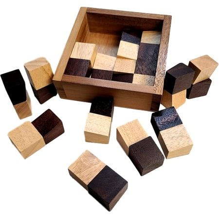 Hard Puzzle for Adults | The Devil's Chessboard - A Very Challenging Wooden Brain Teaser