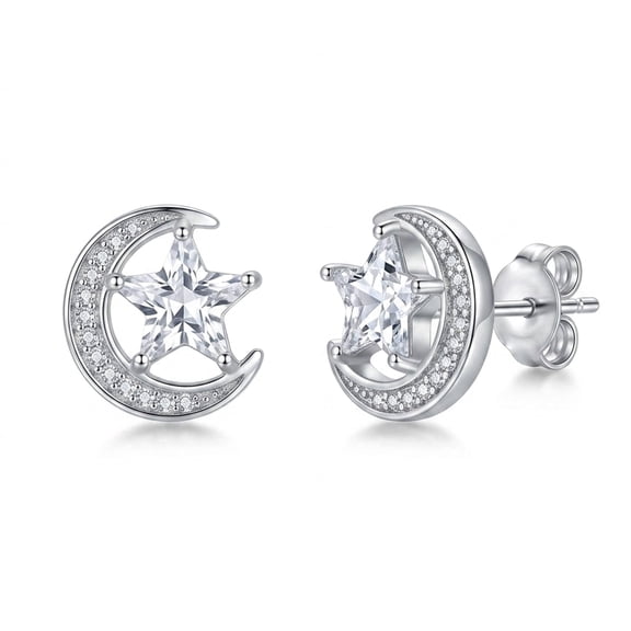 925 SILLER Stud Silver Earrings 925 Sterling, Sterling Silver
