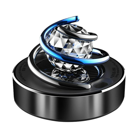 Wmool Car #air# Freshener Creative Solar Rotation Perfume Diffuser Small Lasting