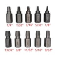 thumbnail image 4 of 10Pieces Damaged Screw Extractor Drill Bit Set Stripped Screw Extractor Kit for Broken Bolt Extractor All-Purpose, 4 of 4