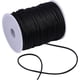 thumbnail image 1 of Cordón de satén de 5 mm y 55 yardas para ropa, botones, tejido, nudos chinos, pulseras, collares y bisutería DIY. Color negro., 1 of 9