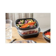 Pactiv Corporation Pactiv Evergreen EarthChoice ClearView MealMaster Container 16 oz. 8.13 x 6.5 x 1
