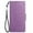 Purple, variant on Nalacover Wallet Case for iPhone 14 Plus, Butterfly Embossed Pattern Luxury PU Leather Magnetic Flip Folio Cover with Card Slots Holder Kickstand Wrist Strap Soft Silicone Shockproof Case,Rosegold