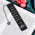 thumbnail image 2 of Bookmark Gift for Women Men Book Fans Friend Merchandise Merch Bookmark Inspirational Gifts for Women Men Book Lovers Bookmark Christmas Stocking Stuffer Valentines Day Birthday Gift, 2 of 5