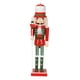 thumbnail image 4 of Adorno navideño de cascanueces, decoración de mesa, figura, estatua, cascanueces de madera A, 4 of 9