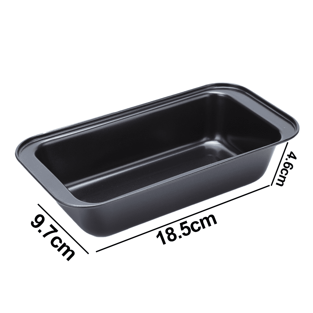 HONGBAKE 3 Pack Bread Pan for Baking Loaf Pan Set, 1 Lb Loaf Pan with Wide  Grips Nonstick Bread Tin 3 pack, 8.5 x 4.5 Inches Perfect for Homemade