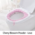 thumbnail image 6 of Toilet Warmer Seat Cover Clearance, Household Universal Toilet Seat Thickened With Handle Winter Toilet Ring Washable Sets Wear Knitted Toilet Seat, 6 of 7