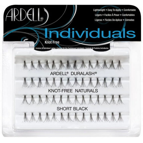 Ardell Individual Black False Eyelashes, Natural Lash Look