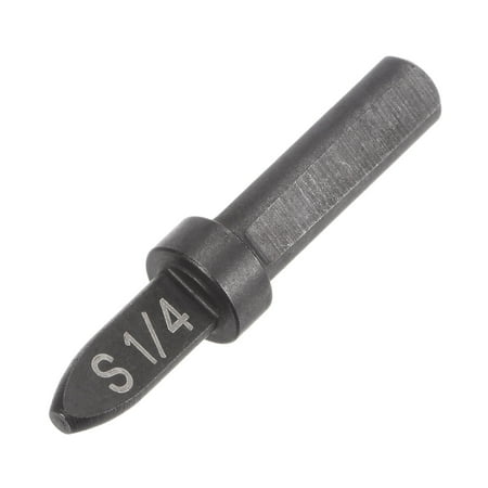 

Uxcell 1/4 Swaging Tool Drill 0.26 Triangular Handle for Copper Aluminum Pipe