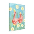 thumbnail image 4 of Trademark Fine Art Ania Zwara  Coral Gees In The Garden Canvas Wall Art, 4 of 4