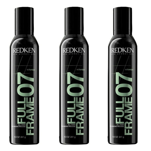 Redken Full Frame 07 Mousse, 8.5 oz (Pack of 3)
