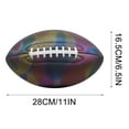 thumbnail image 3 of Uutvmp American Reflective Football for Night Games & Training, Glowing in The Dark, Great American Football Toy Gifts for Boys, Kids, Men, 3 of 9