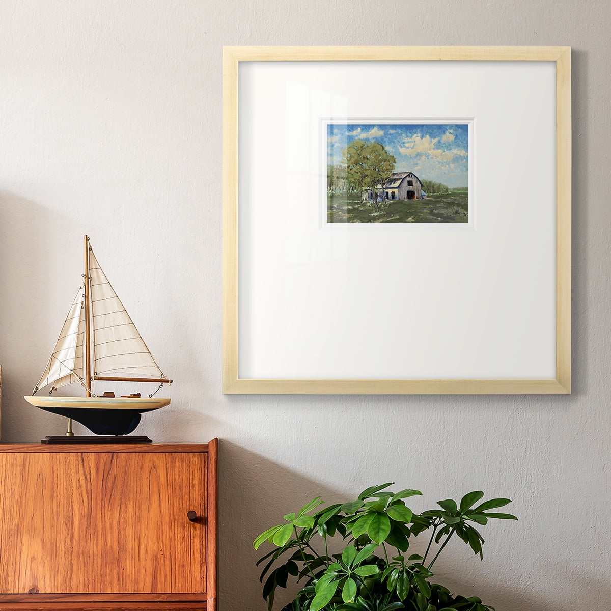 Autumn Barn V30-Premium Framed Print