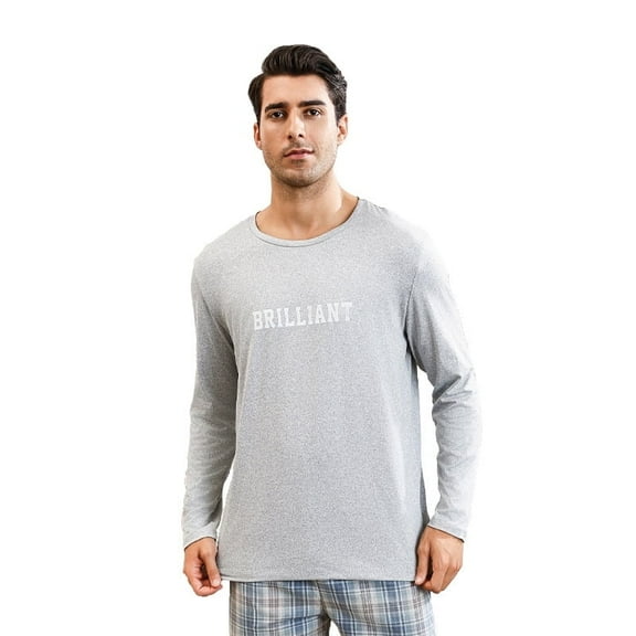 New men's casual comfortable pajama top