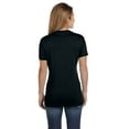 thumbnail image 3 of Hanes T-Shirt à Col en V Nano-T pour Femmes, TTG, Noir, 3 of 4