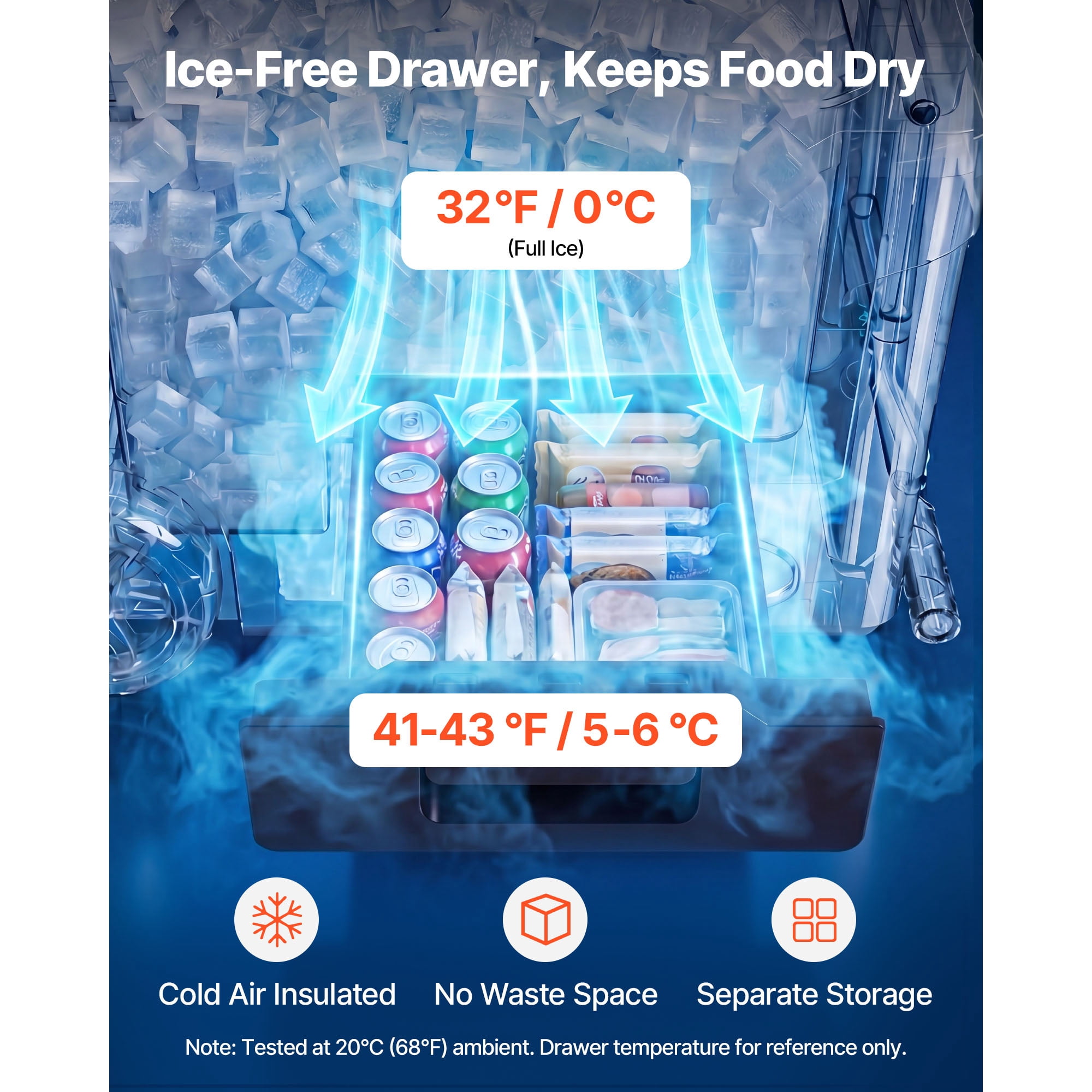 KFFKFF Hard Cooler, 45QT Portable Rolling Cooler with Wheels, Leak-Resistant Coolbox Keeps Contents Cool for 48 Hours, Ice Retention Insulated Chests, Ultra-Light for Outdoor Picnics, Grill, Camping