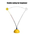 thumbnail image 4 of Advancent Tennis Swing Trainer Multipurpose Indoor Outdoor Gardens Anti-skid Backyard Professional Beginers Balls Park Training Tool Deportes y aire libre Amarillo Advancent OD014278-02, 4 of 5