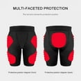 thumbnail image 6 of Kid's Padded Shirts Short Sleeve Compression Protective T Shirt Youth Protective Gear Football MMA Baseball Hockey, 6 of 13