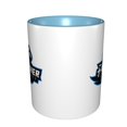 thumbnail image 2 of Taza de café de cerámica de la Universidad Faulkner, 11 oz, tazas clásicas para beber con asa para la oficina y el hogar, 2 of 5
