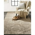 thumbnail image 2 of Margaux Modern Dark Transitional Rug, Warm Taupe, 2ft - 2in x 4ft Accent Rug, 2 of 7