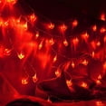 thumbnail image 5 of Skksst 9.8ft 20 Leds Heart Shaped String Lights Valentine's Day Wedding Party Bedroom Fairy Light, 5 of 7