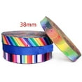 thumbnail image 4 of 5Meters Printed Webbing Tape 38mm Polyester Bag Strap Ribbon Handbag Handle Leather Belt DIY Textile Sewing Material Accessories, 4 of 5