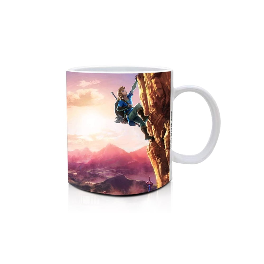 The Legend of Zelda Coffee Mug [WHITE 11oz] Ceramic Zelda Tea Cup/Mug