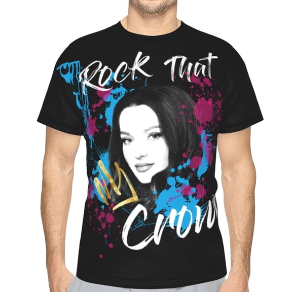 Unisex Adult Descendan-t T-Shirts, 3D Graphic Novelty Shirts Crewneck Short Sleeve Tees for Men Women