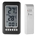 thumbnail image 1 of 1Pc Digital Wireless Indoor Outdoor Thermometer Temperature Portable Transmitter, 1 of 7