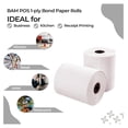 thumbnail image 5 of 1- Ply Receipt Paper Rolls - 3" x 150' Bright White Paper for Kitchen Printers -TMU200 SRP275 Star SP700 | Suitable For Printing Kitchen Tickets & Order receipts| - (24 Rolls Per Case), 5 of 7