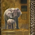 thumbnail image 3 of Pinto, Patricia 15x15 Black Modern Framed Museum Art Print Titled - Journey II, 3 of 5