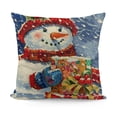 thumbnail image 2 of SHANXI Festive Christmas Decorative Pillowcase - Perfect Holiday Accent for Your Home Decor 20x20in, 2 of 6