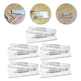 thumbnail image 4 of SHISUYAN Name Tag Holder Transparent Color for Hotel Staff and Trade Show 10Set, 4 of 8