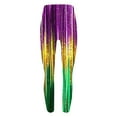 thumbnail image 6 of VBVC Women's Mardi Gras Leggings,Ladies Carnival Tuesday Yoga Pants,Sequin Orleans Party Tights For Women,Gold,S-2XL, 6 of 6
