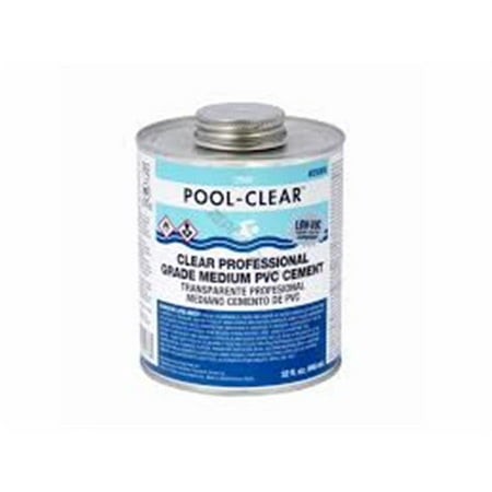 Oatey Supply Chain Services 2336S 1 qt. PVC Pool Tite Pipe Cement Glue - (Best Way To Glue Pvc Pipe)