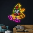 thumbnail image 3 of Handmadetneonsign Pizza Skateboarding Neon Sign, Pizza Wall Art Decor, Pizza Store Wall Decor, 3 of 5