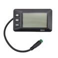 thumbnail image 3 of For Electric Bike LCD Display GD01 Waterproof Multi Voltage Support (24V/36V/48V) Features Smart Bat, 3 of 5