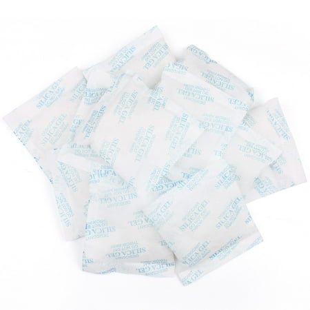 - 28g Silica Gel Desiccant Packets by LotFancy, Safe Odorless Non-Toxic Moisture Absorbing Drying Bag, Pack of 12