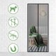 thumbnail image 2 of 120x220CM Magnetic Screen Door Mesh Curtain Mosquito Repellent Fly or Self Closing Magnet with Scratch Strip No Drilling Stop Other Insect Critters fo, 2 of 4