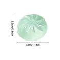 thumbnail image 2 of Dumpling Squishy Crystal Bun Stress Relief Toy, Realistic Maltose Style Fidget Toys Soft Round Sensory Desk Accessories, 2 of 5
