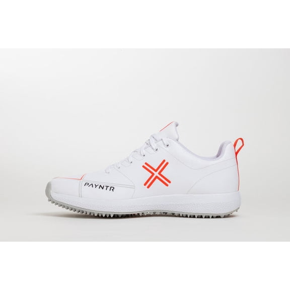 Payntr X Batting Pimple (White) Cricket Shoes