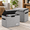 grey-2 pack, variant on Grey 2 Pack Comic Book Storage Boxes, 15.67 x 11.73 x 1.93 Inches