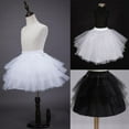 thumbnail image 4 of DuoJiaJ Womens Tutu Skirts High Waist Pleated Short Skirt Adult Tutu Dancing Skirt,Black One size, 4 of 4