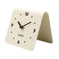 thumbnail image 2 of Reloj de mesa, reloj de escritorio, cuadrado, silencioso, moderno, reloj de estante, reloj decorativo para cocina, dormitorio, encimera, decoración, 2 of 8