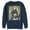 Navy Blue, variant on Men's Star Wars Samurai Stormtrooper Sweatshirt Athletic Heather X Large