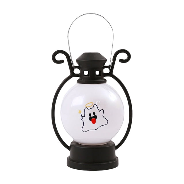xiaxaixu Ghost Lantern Lights LED Battery Operated Flameless Decorative Light for Halloween and Theme Parties