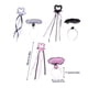 thumbnail image 3 of Minnieouse Diadema con ala de plumas para niños, boda, vacaciones, festival, de cumpleaños, varita, palo, vestido bonito, suministros de accesorios Disfraces de disfraces Negro Minnieouse AP015472-02, 3 of 6