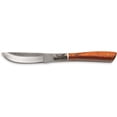 thumbnail image 4 of SZCO 8.5-Inch File Steel Skinner Knife Carbon Steel Fixed Blade with Long-Profile Pakkawood Handle and Hand-Stitched Leather Sheath, 4 of 5
