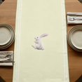 thumbnail image 5 of Table Runners 70 Inches Long Dress Scarves, Happy Easter Farmhouse Coffee/Dining/Kitchen Table Decor, Holiday Table Runner, Cute Gnomes Eggs Spring Daisy Flowers Yellow 13x70 Inch, 5 of 9