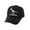 Black, variant on Gelikeya Embroidered Baseball Cap for Boys Girls Vintage Adjustable Washed Distressed Denim Baseball Hat (Black, 2-8 Yearss)